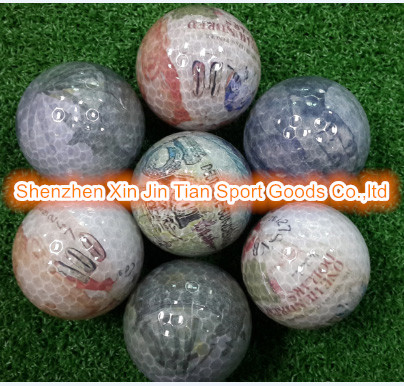 Golf Coin Transparent Ball