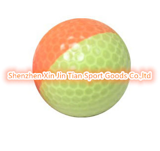 Two color golf ball