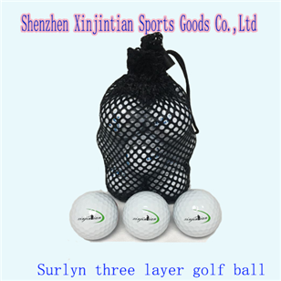 Shalin three-layer game ball