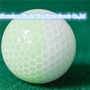 Two color golf ball