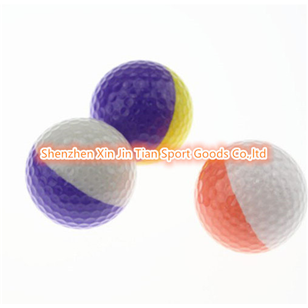 Two color golf ball