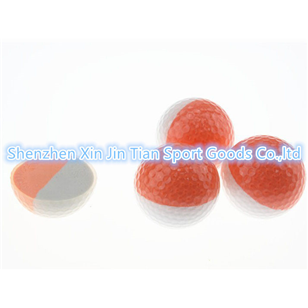 Two color golf ball