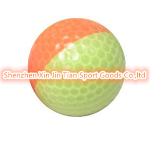 Two color golf ball